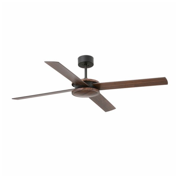 Wentylator sufitowy Faro 33724 POLEA L Brown fan with DC motor