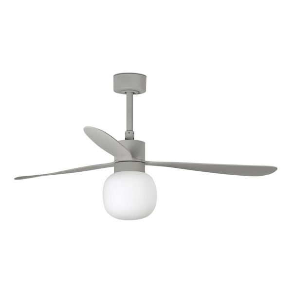 Lampa z wiatrakiem Faro 33762-27 AMELIA L BALL LED Grey fan