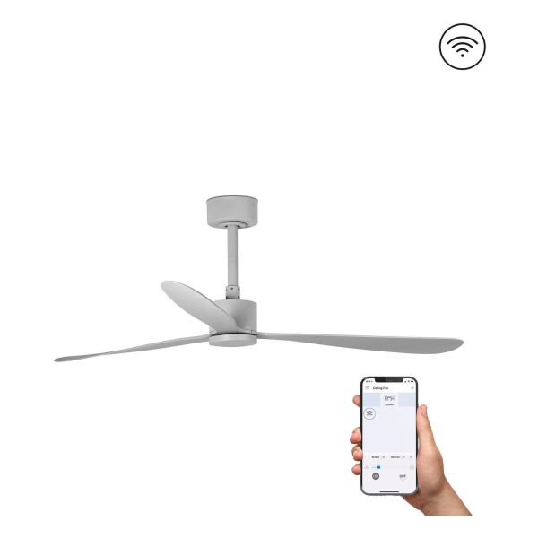 Стельовий вентилятор Faro 33762WP AMELIA L Grey fan SMART