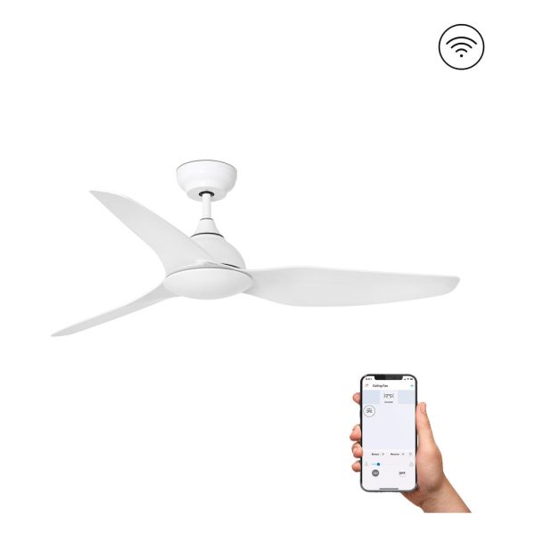 Стельовий вентилятор Faro 33770WP SIOUX L White fan DC SMART