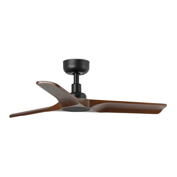 Wentylator sufitowy Faro 33806WT Heywood S 900mm Black 3 Blades Wood Dark Tuya