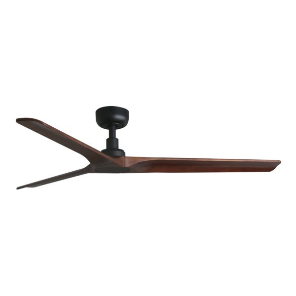 Wentylator sufitowy Faro 33809 HEYWOOD M Black/dark wood fan with DC motor