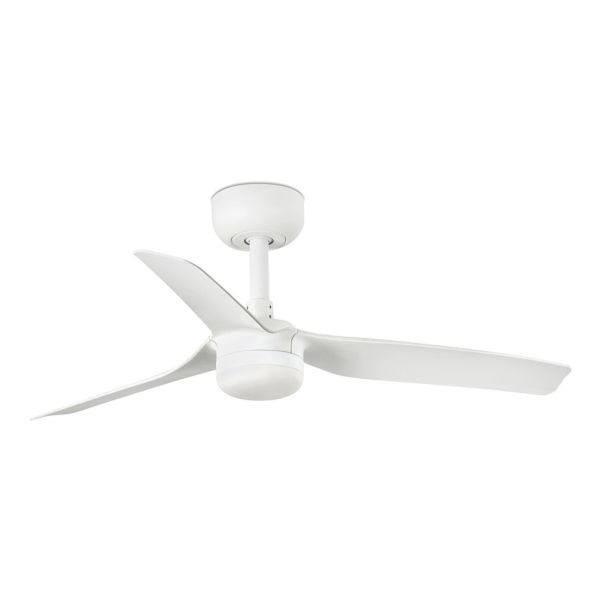 Lampa z wiatrakiem Faro 33820WT-1TW Mini Punt S 900 White 3 Blades White 10W Tuya