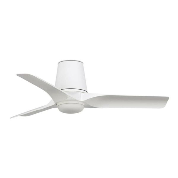 Люстра-вентилятор Faro 33826-1TW Hey Tub S 900mm White 3 P White LED 10W CCT