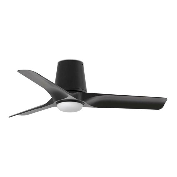 Lampa z wiatrakiem Faro 33827WT-1TW Hey Tub S 900mm Black 3 P Black LED 10W CCT Tuya