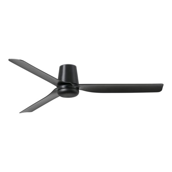 Стельовий вентилятор Faro 33830WT Punt Tub M 1300mm Black 3 Blades Black Tuya
