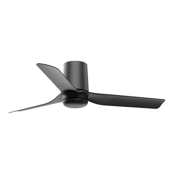 Стельовий вентилятор Faro 33834WW Mini Punt Tub S 900mm Black 3 Blades Black Wiz