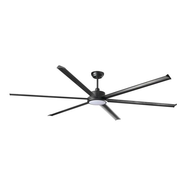 Lampa z wiatrakiem Faro 34207-130 Rotterdam 25 XXL 2500mm Black 6P 32W LED 3000K