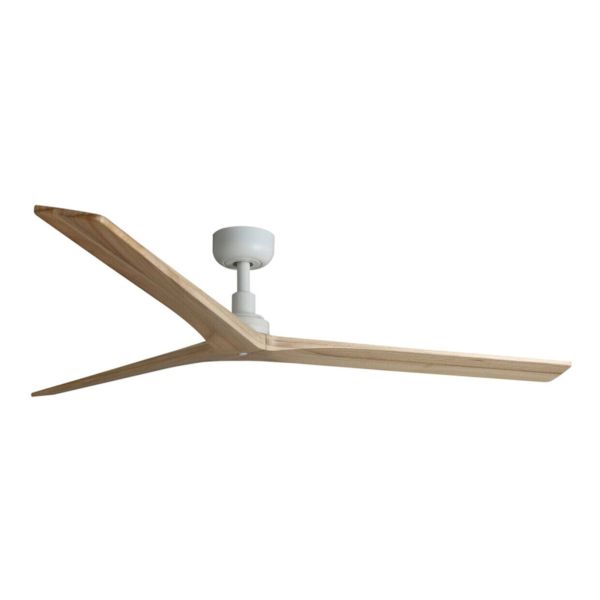 Стельовий вентилятор Faro 34279WT Klim L 1500mm White 3 Blades Oak Light Tuya