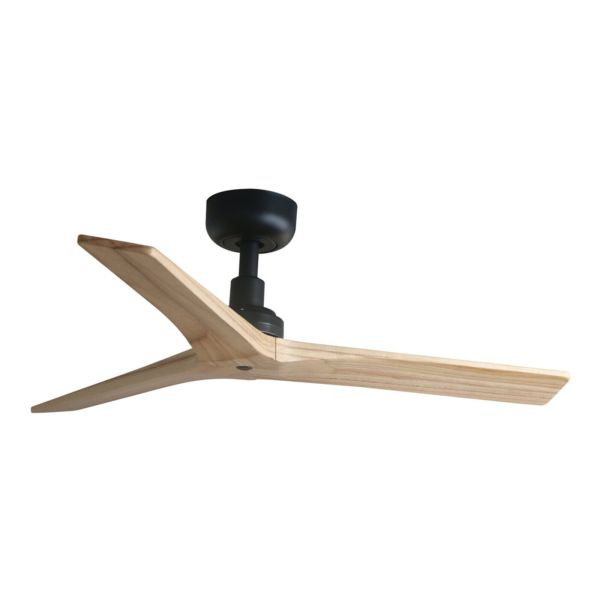 Стельовий вентилятор Faro 34284WT Klim S 925mm Black 3P Wood Oak Light Tuya