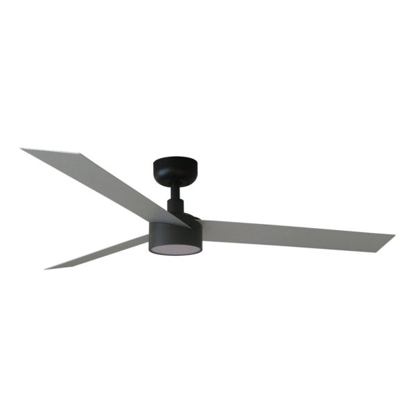 Люстра-вентилятор Faro 34286WW-1TW Cruiser L 1320mm Black 3 Blades Alum 18W LED Wiz