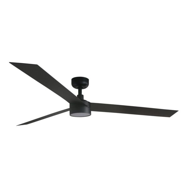 Люстра-вентилятор Faro 34293WT-1TW Cruiser XL 1600mm Black 3 Blades 18W LED Dim Tuya