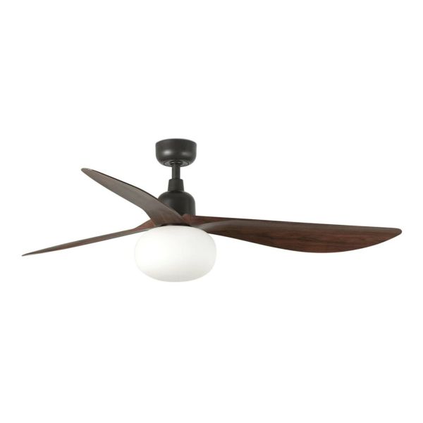 Люстра-вентилятор Faro 34362WW-11L Outwood L 1500mm Brown 3 P Nog Osc IP44 E27 Wiz