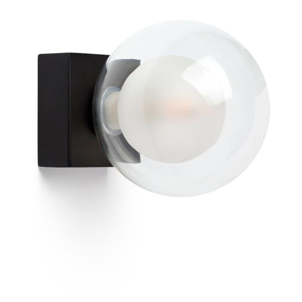 Kinkiet Faro 40088 PERLA Black wall lamp