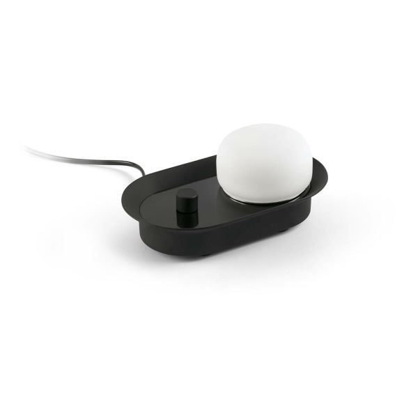 Настільна лампа Faro 40102 Maya Black wall lamp