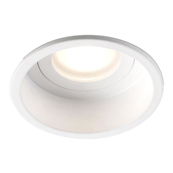 Точковий світильник Faro 40114 Hyde R White round recessed lamp