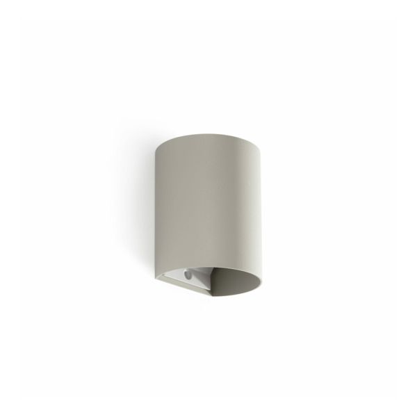 Настінний світильник Faro 40524 Sole Wall Light Round Grey Smooth 1xgu10