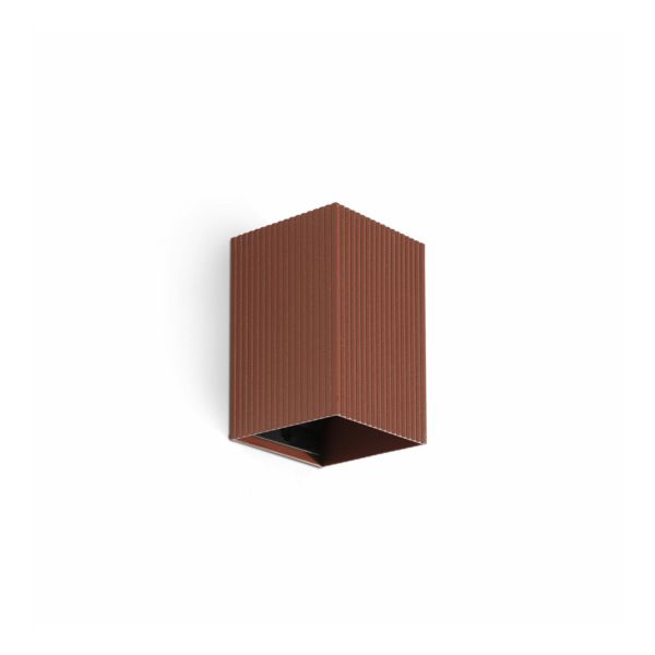 Lampa ścienna Faro 40537 Lune Wall Light Square Terrakotta Strutted 1xgu10