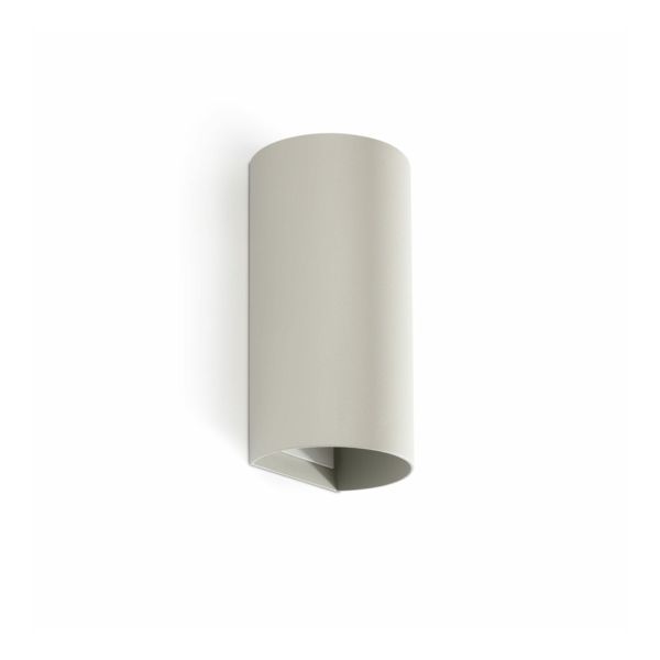 Настінний світильник Faro 40540 Sole Wall Light Round Grey Smooth 2xgu10