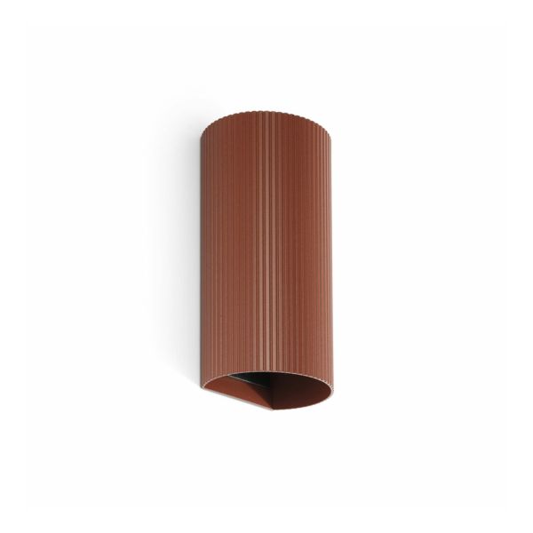 Настінний світильник Faro 40545 Sole Wall Light Round Terracotta Stribbed 2xgu10