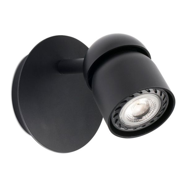 Спот Faro 40661 Coco Black wall lamp 1L