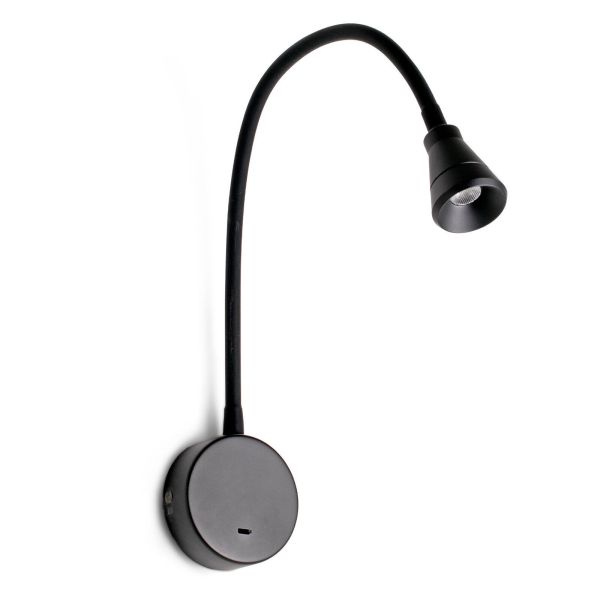 Бра Faro 41030 BEL Black wall lamp reader