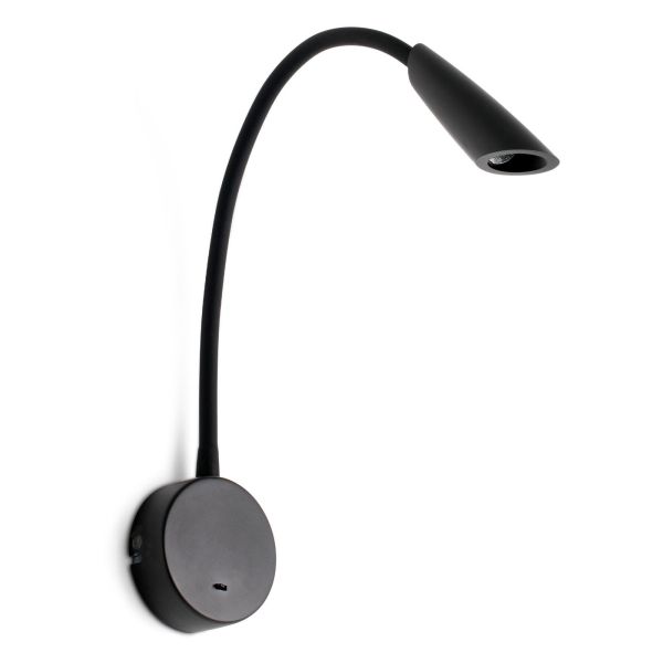 Kinkiet Faro 41032 BOKEN Black wall lamp reader