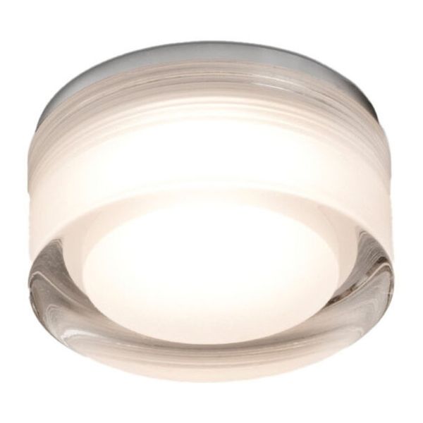 Oprawa punktówa Faro 42919 EBBA White and transparent recessed lamp