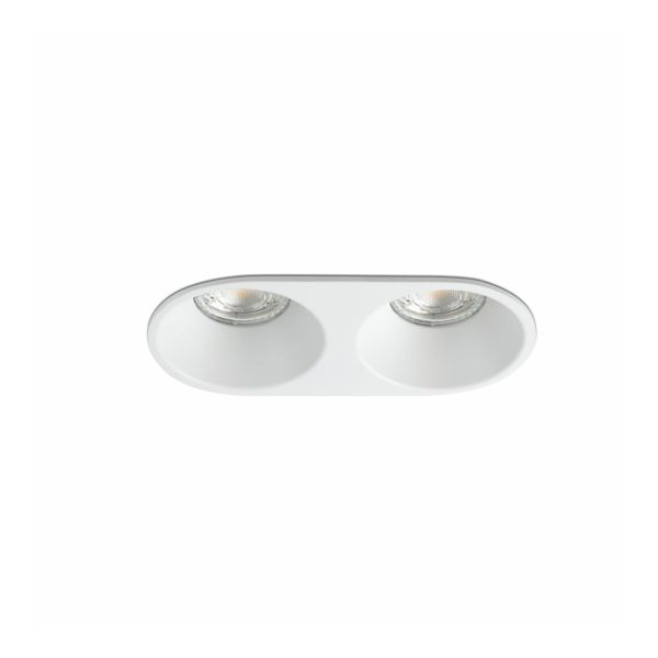 Oprawa punktówa Faro 43420 Gas White Recessed Lamp  2l Gu10/mr16