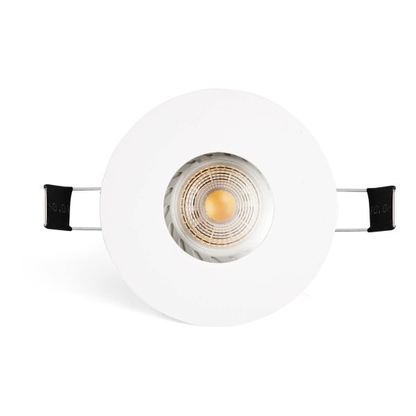 Oprawa punktówa Faro 43429 Niva Pinhole Fixed IP65 White MR16 1xGU10