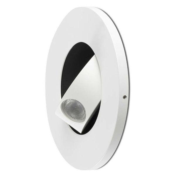 Lampa ścienna Faro 43600 Click White recessed lamp