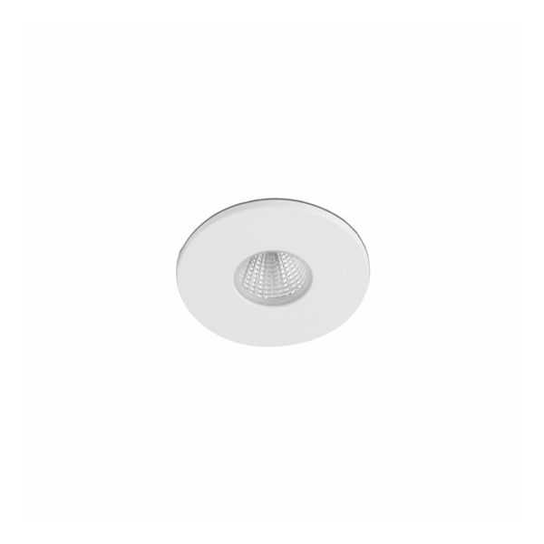 Oprawa punktówa Faro 44001 Tast Emp. Round White/white LED 5W 2700K