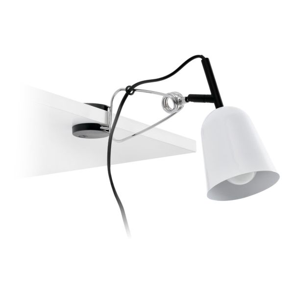 Lampa stołowa Faro 51135 STUDIO White clip lamp