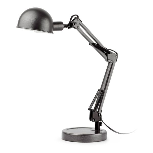 Настільна лампа Faro 51910 BAOBAB Grey office reading lamp