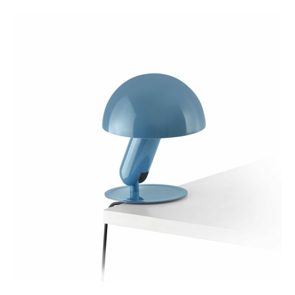 Lampa stołowa Faro 56102 Bela CLamp /table Lamp Blue 1xE27