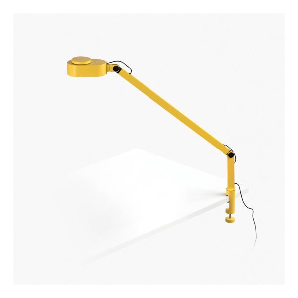 Lampa stołowa Faro 57317 INVITING Yellow clip lamp