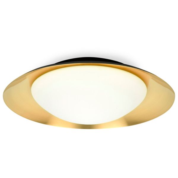 Plafon sufitowy Faro 62142 SIDE 390 Black and gold ceiling lamp 15W
