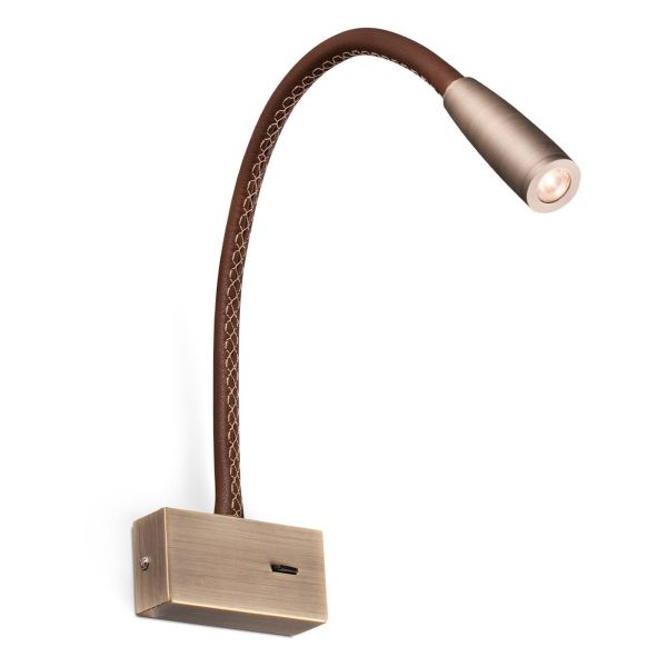 Бра Faro 62704 LEAD Bronze wall lamp reader