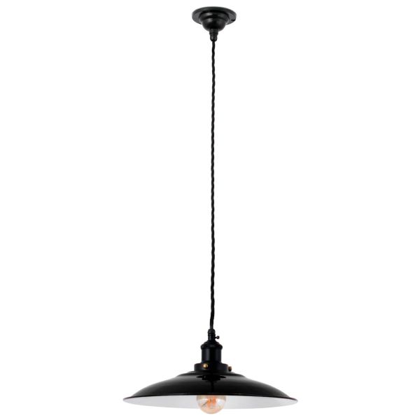 Lampa wisząca Faro 62804 LANG Black pendant lamp