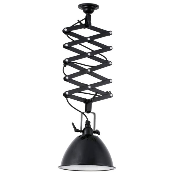 Lampa wisząca Faro 62806 MOU Black pendant lamp
