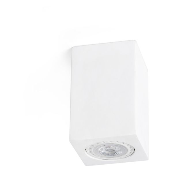 Oprawa punktówa Faro 63269 SVEN SQ White square ceiling lamp