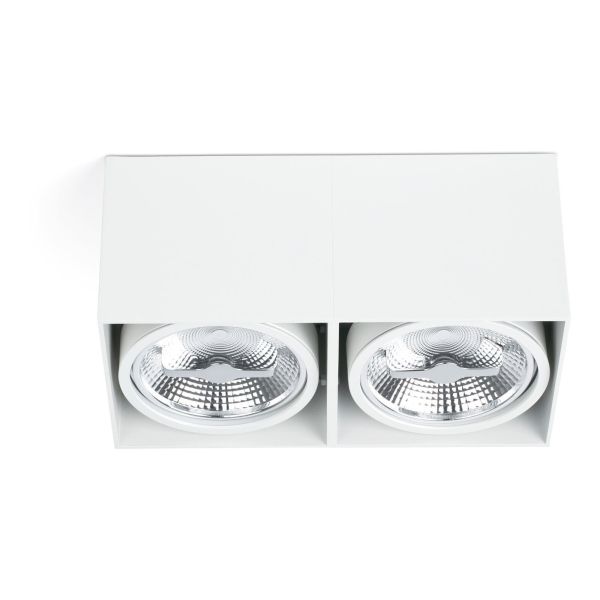 Oprawa punktówa Faro 63276 TECTO 2L AR111 White ceiling lamp