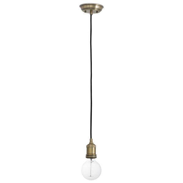 Lampa wisząca Faro 64137 ART Old gold pendant lamp