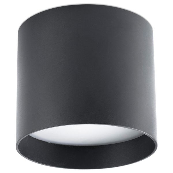 Oprawa punktówa Faro 64205 NATSU Black round ceiling lamp