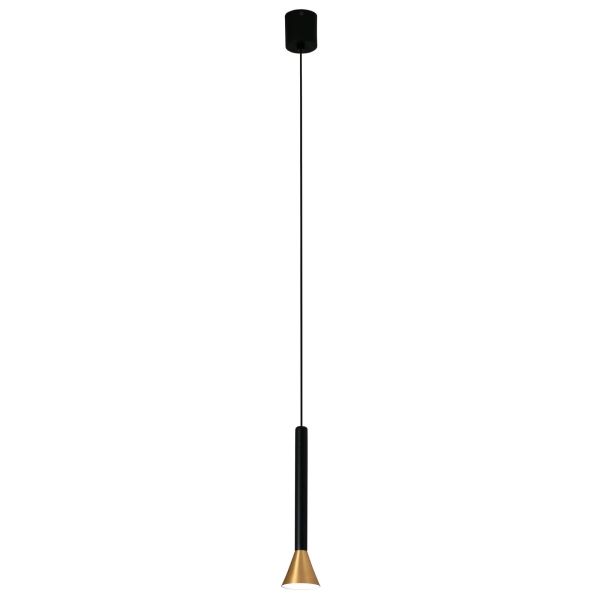 Lampa wisząca Faro 64223 DANKA Satin gold pendant lamp