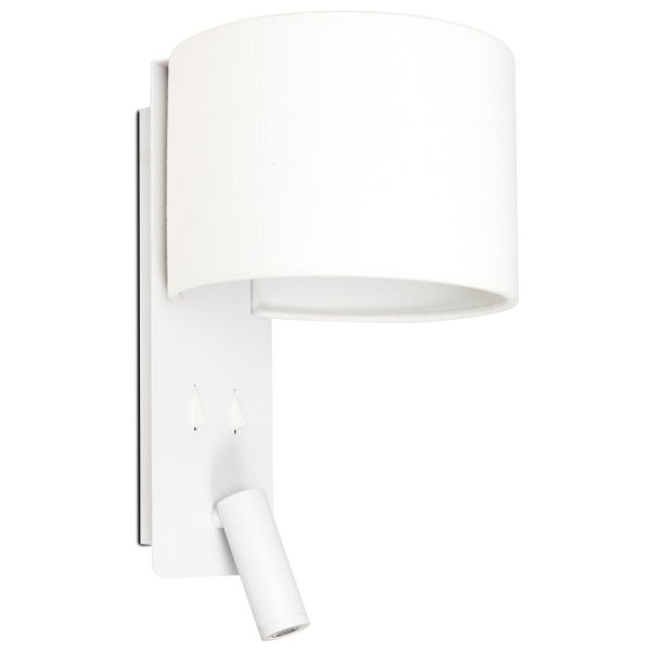 Kinkiet Faro 64304 FOLD White wall lamp with reader