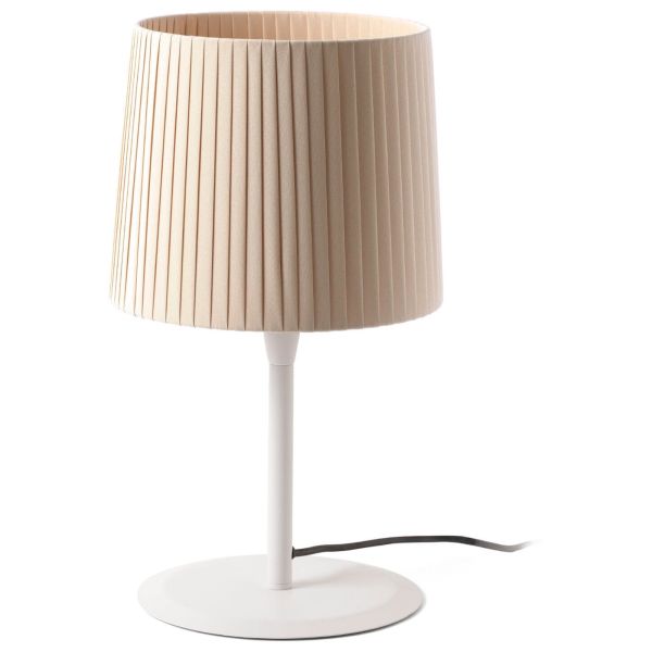 Lampa stołowa Faro 64310-38 SAMBA White/ribbon beige table lamp