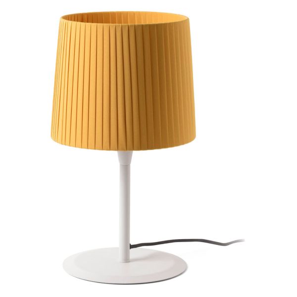 Lampa stołowa Faro 64310-39 SAMBA White/ribbon yellow table lamp