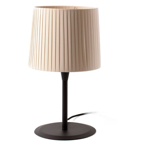 Lampa stołowa Faro 64311-38 SAMBA Black/ribbon beige table lamp