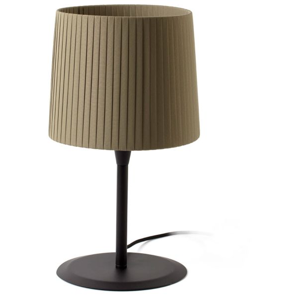 Lampa stołowa Faro 64311-40 SAMBA Black/ribbon green table lamp